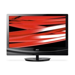 MONITOR AOC LED 18.5 E970SWNL WIDESCREEN PRETO VGA