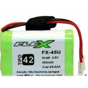 BATERIA P/ TELEFONE SEM FIO 450MAH 3.6V CELULAS 4/5AAA FX-45U (SR03)