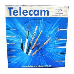 CABO ALARME TELECAM PARALELO 2X22 BRANCO (SR1-P4)