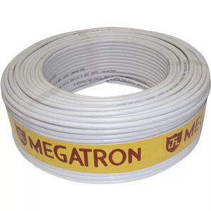 CABO COAXIAL RG59 47 BRANCO MEGATRON (SR1 P4)