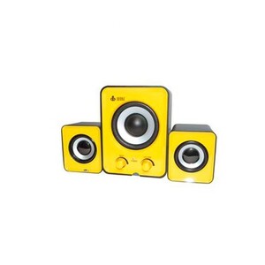 CAIXA DE SOM C/ SUBWOOFER 2.1 VOXCUBE 11W RMS AMARELO VC-G200 1756 (SR-07)