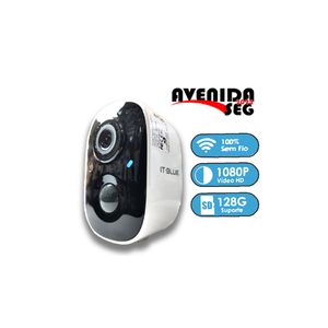 CAMERA IP WIFI 1080P VISAO NOTURNA SC-B1 IT BLUE