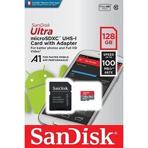 CARTAO DE MEMORIA SANDISK MICRO SD 128GB CLASS 10 SDSQUNR-128G-GN3MA (SR 02)