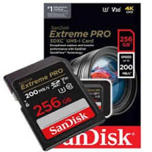 CARTAO SD 256GB EXTREME PRO SDXC UHS-I SANDISK