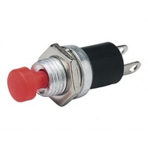 CHAVE PUSCH BUTON NF 1A 250V VERMELHO (V1 P5)