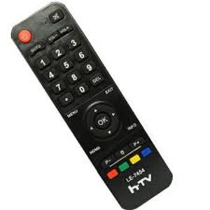 CONTROLE REMOTO COMPATIVEL C/ CONVERSOR HTV BOX 3 / 5 / 6 LE-7454