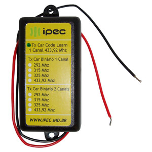 CONTROLE TX CAR IPEC COD LEARN 433MHZ A2980 (V1-P6/BL2-P2)