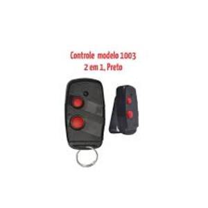 CONTROLE TX MOD 1003 2 EM 1 REGRAVAVEL PRETO SAW DIGITAL IDEAL