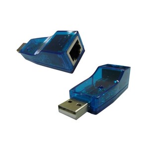 ADAPTADOR USB 2.0 MACHO LAN PLACA REDE EXTERNA RJ45 LE-5572  (SR-04)