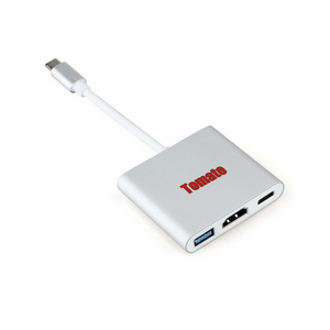 CONVERSOR ADAPTADOR TIPO C MACHO PARA HDMI / USB 3.0 / TIPO C FEMEA LE-5573