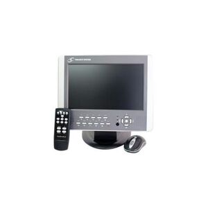 DVR STANDALONE 4CH P2834SA SLAN COM MONITOR LCD 10.2