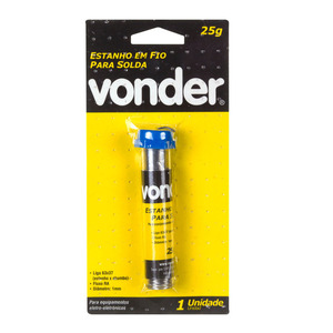 ESTANHO 1MM 25G VONDER(SR 05)