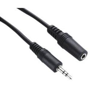 CABO EXTENSOR DE AUDIO STEREO P2 MACHO P/ J2 FEMEA C/ 1.80 MTS ALLTECH 2089 / STORM CBPD0003 (SR-02)