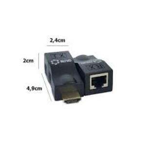 EXTENSOR DE CABO HDMI PARA CABO DE REDE RJ45 30 METROS MHD-1103 TOMATE