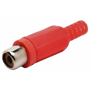 FEMEA RCA 4MM VERMELHO (BL5-P1)