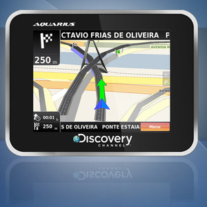 GPS AUTOMOTIVO AQUARIUS SLIM 3.5P (V2-P3 / SR1-P1)