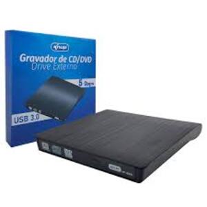 GRAVADOR EXTERNO DE CD / DVD USB 3.0 KP-LE300 KNUP