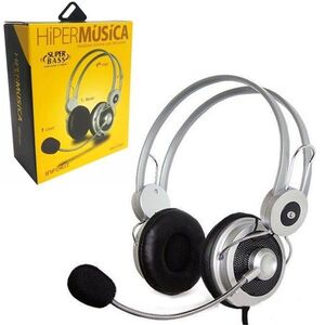 HEADFONE ESTEREO C/ MICROFONE HIPERMUSIC BASS HM-610MV