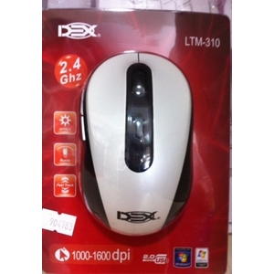 MOUSE SEM FIO DEX BRANCO LTM-308 (SR-05)