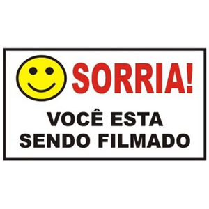 PLACA SORRIA 14X14 EM ALUMINIO MOD 4 (SR1-P0)