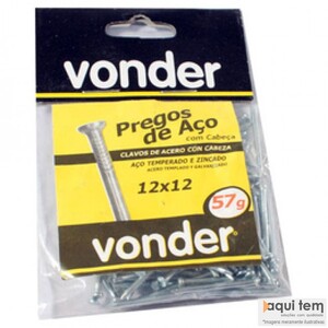 PREGO DE ACO 12 X 12 VONDER (SR-06)