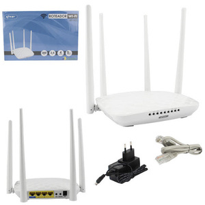 ROTEADOR WIRELESS KNUP 4 ANTENAS 300MBPS KP-R05