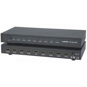 SPLITER HDMI 1 ENTRADA 8 SAIDAS (SR-01)