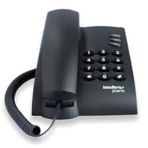 TELEFONE PLENO PRETO INTELBRAS 4080051