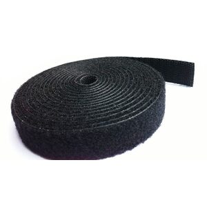 VELCRO DUPLA FACE PARA FIXACAO 3 METROS PRETO