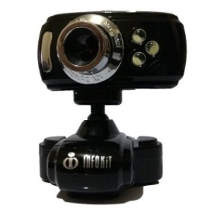 WEBCAM COM MICROFONE EYECAM METEORO INFOKIT 200MV (BL2 P3)