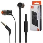 FONE DE OUVIDO JBL TUNE 110 PRETO